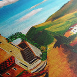Landscape 033 Canvas Art 60 x 40 cm / Black