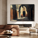 Orientalist 033 Canvas Art 60 x 40 cm / Black