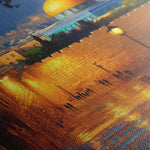 Palestine 033 Canvas Art 60 x 40 cm / Black