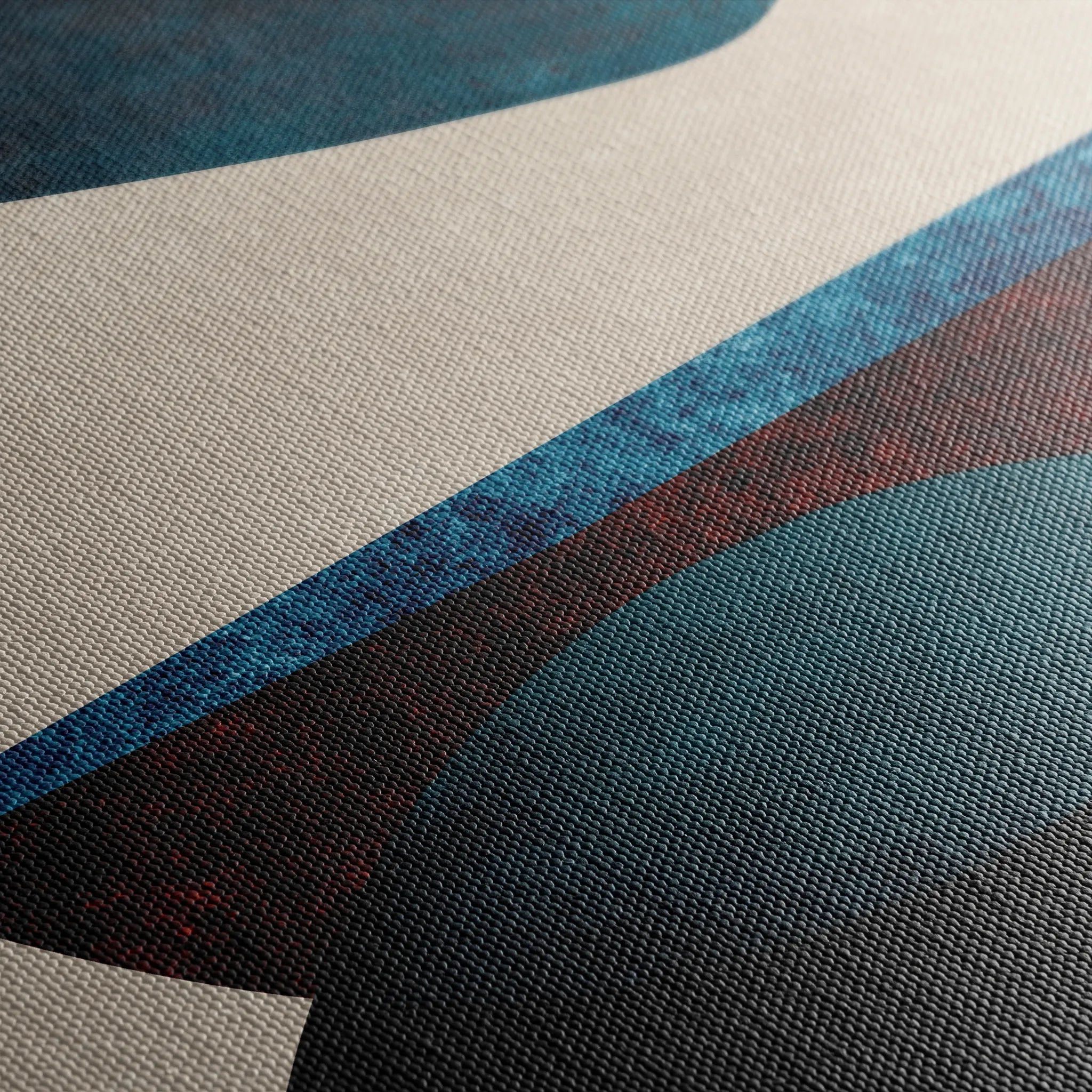 Abstract 034 Canvas Art 60 x 40 cm / Black
