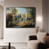 Classic 034 Canvas Art 60 x 40 cm / Black