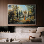 Classic 034 Canvas Art 60 x 40 cm / Black