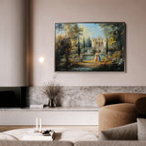 Classic 034 Canvas Art 60 x 40 cm / Black