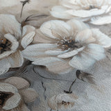 Floral 034 Canvas Art 60 x 40 cm / Black