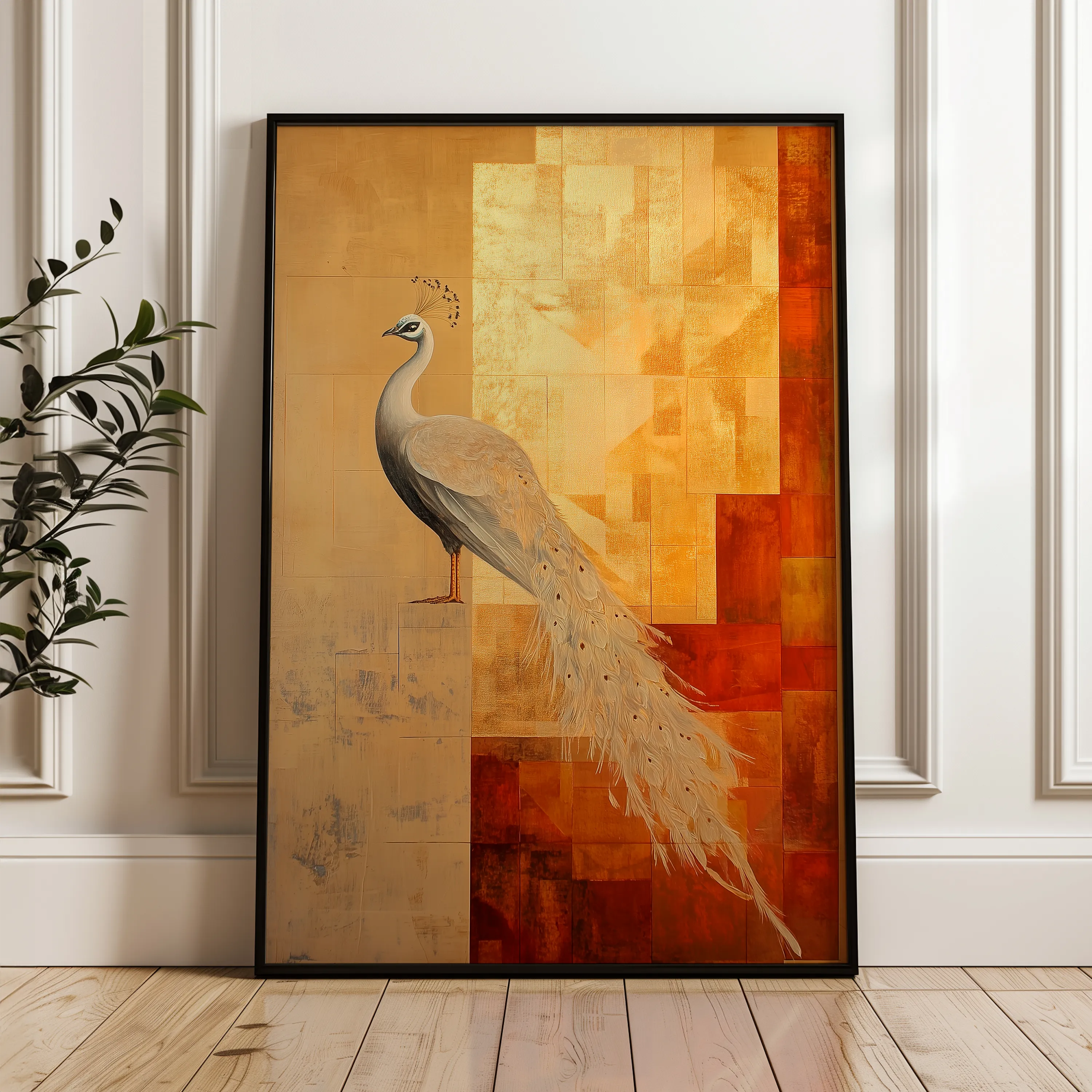 Animals 035 Canvas Art 60 x 40 cm / Black