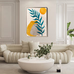 Boho 035 Canvas Art 60 x 40 cm / Black