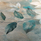 Floral 035 Canvas Art 60 x 40 cm / Black