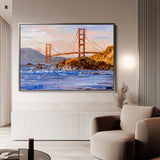 Landscape 035 Canvas Art 60 x 40 cm / Black