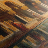 Orientalist 035 Canvas Art 60 x 40 cm / Black