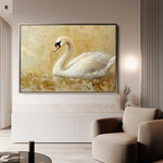 Animals 036 Canvas Art 60 x 40 cm / Black