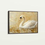Animals 036 Canvas Art 60 x 40 cm / Black
