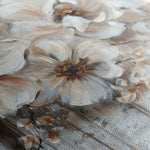 Floral 036 Canvas Art 60 x 40 cm / Black