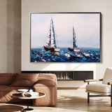 Landscape 036 Canvas Art 60 x 40 cm / Black