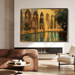 Orientalist 036 Canvas Art 60 x 40 cm / Black