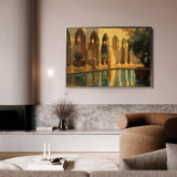 Orientalist 036 Canvas Art 60 x 40 cm / Black