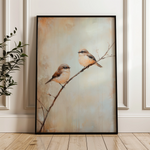 Animals 037 Canvas Art 60 x 40 cm / Black