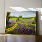 Landscape 037 Canvas Art 60 x 40 cm / Black