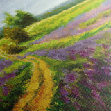 Landscape 037 Canvas Art 60 x 40 cm / Black