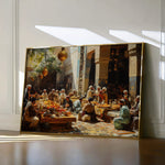 Orientalist 037 Canvas Art 60 x 40 cm / Black
