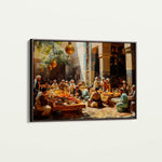Orientalist 037 Canvas Art 60 x 40 cm / Black