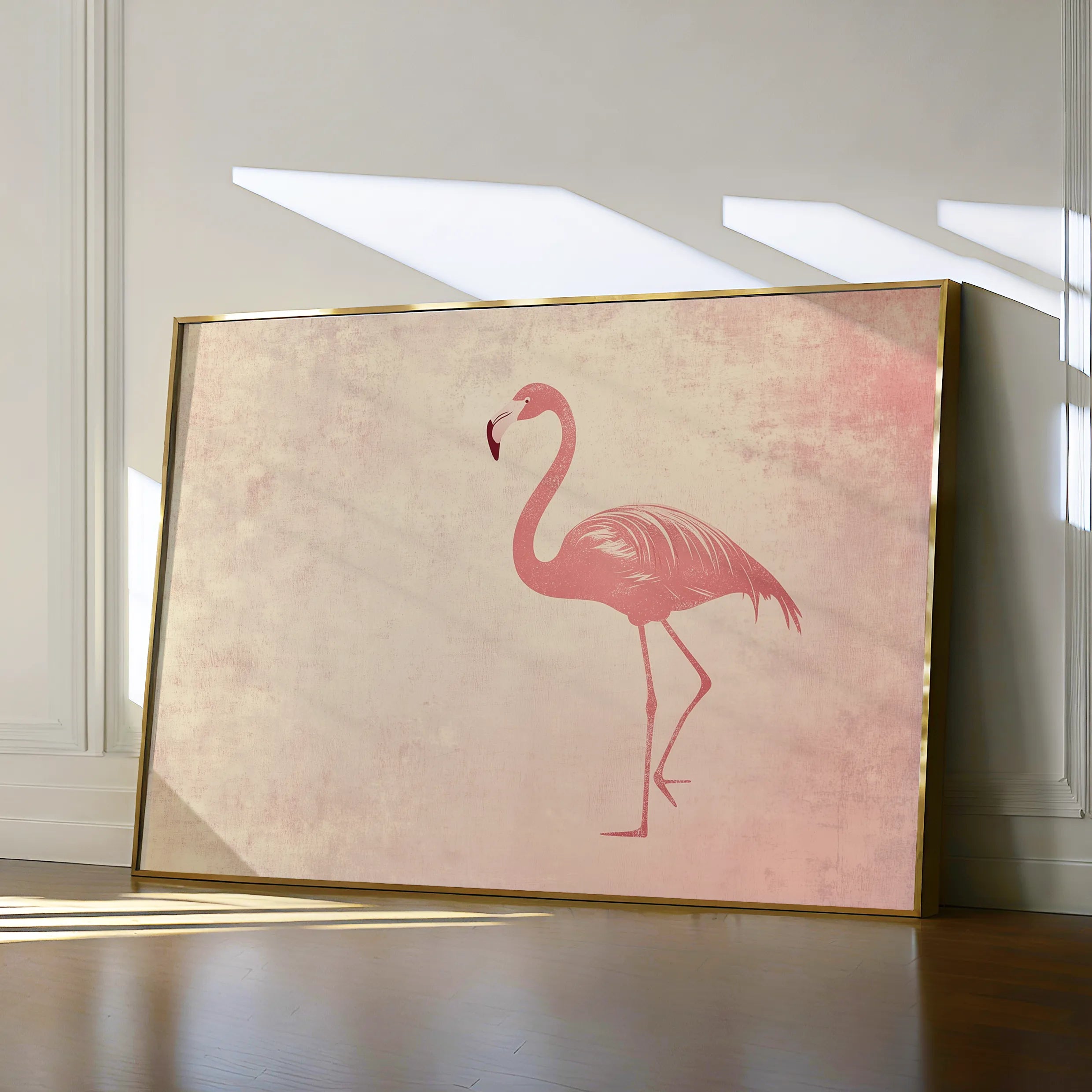 Animals 038 Canvas Art 60 x 40 cm / Black