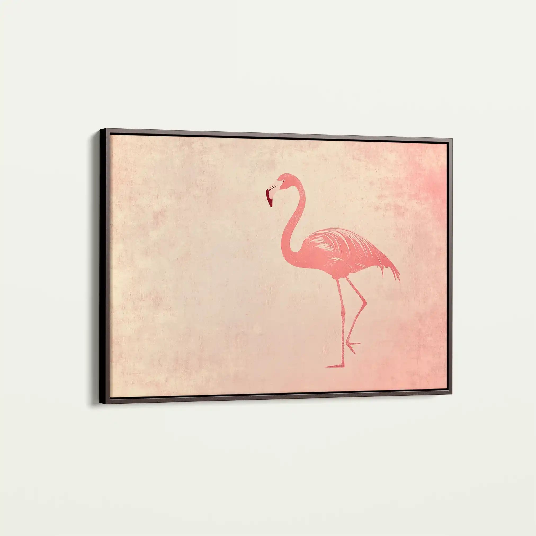 Animals 038 Canvas Art 60 x 40 cm / Black