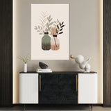 Boho 038 Canvas Art 60 x 40 cm / Black