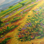Landscape 038 Canvas Art 60 x 40 cm / Black