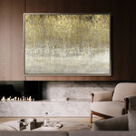 Abstract 039 Canvas Art 60 x 40 cm / Black