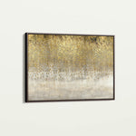 Abstract 039 Canvas Art 60 x 40 cm / Black