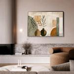 Boho 039 Canvas Art 60 x 40 cm / Black