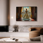 Classic 039 Canvas Art 60 x 40 cm / Black
