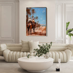 Orientalist 039 Canvas Art 60 x 40 cm / Black