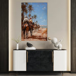 Orientalist 039 Canvas Art 60 x 40 cm / Black