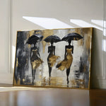 Portrait 039 Canvas Art 60 x 40 cm / Black