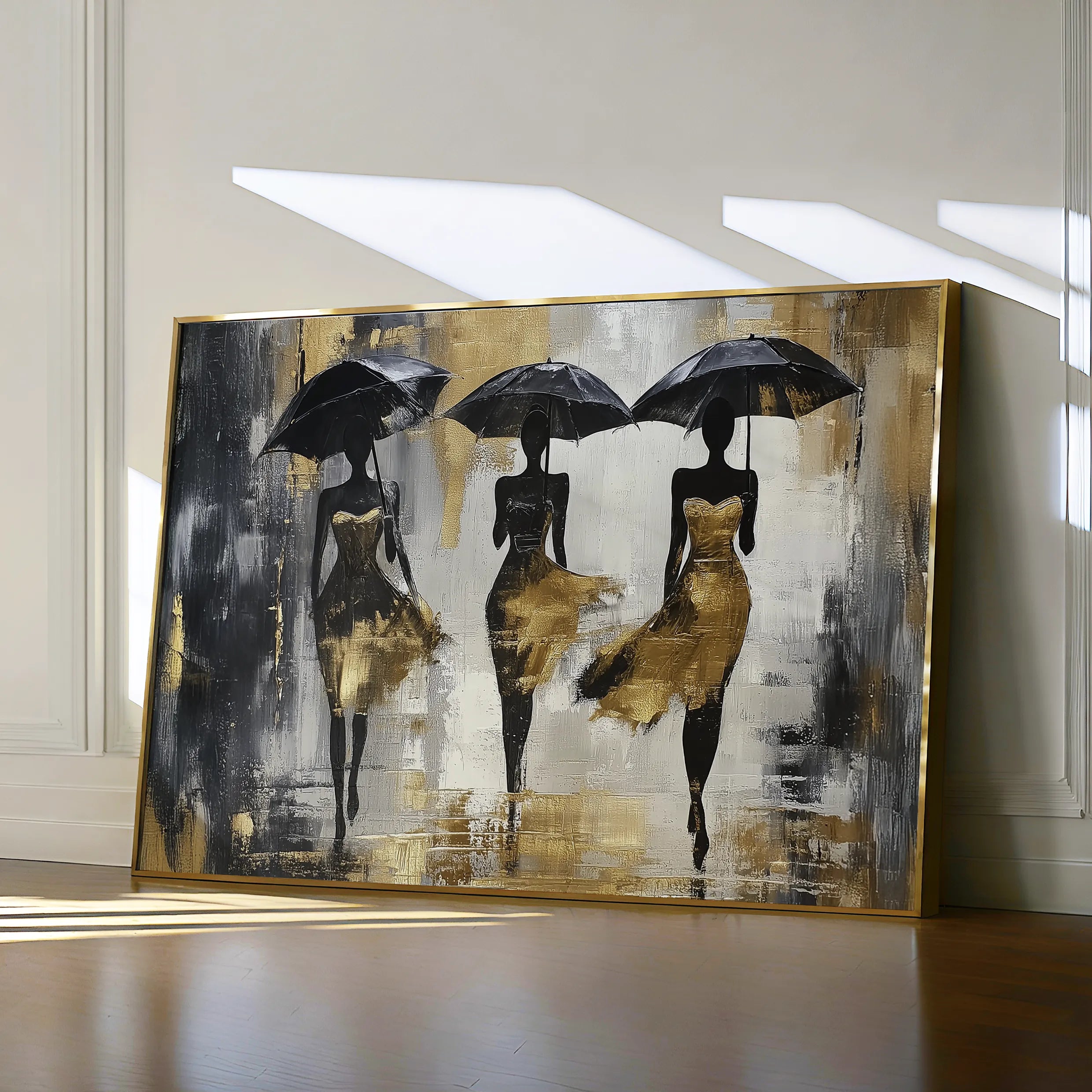 Portrait 039 Canvas Art 60 x 40 cm / Black