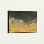 Abstract 040 Canvas Art 60 x 40 cm / Black