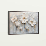 Floral 040 Canvas Art 60 x 40 cm / Black