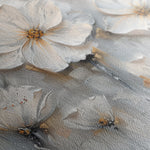 Floral 040 Canvas Art 60 x 40 cm / Black