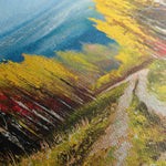 Landscape 040 Canvas Art 60 x 40 cm / Black
