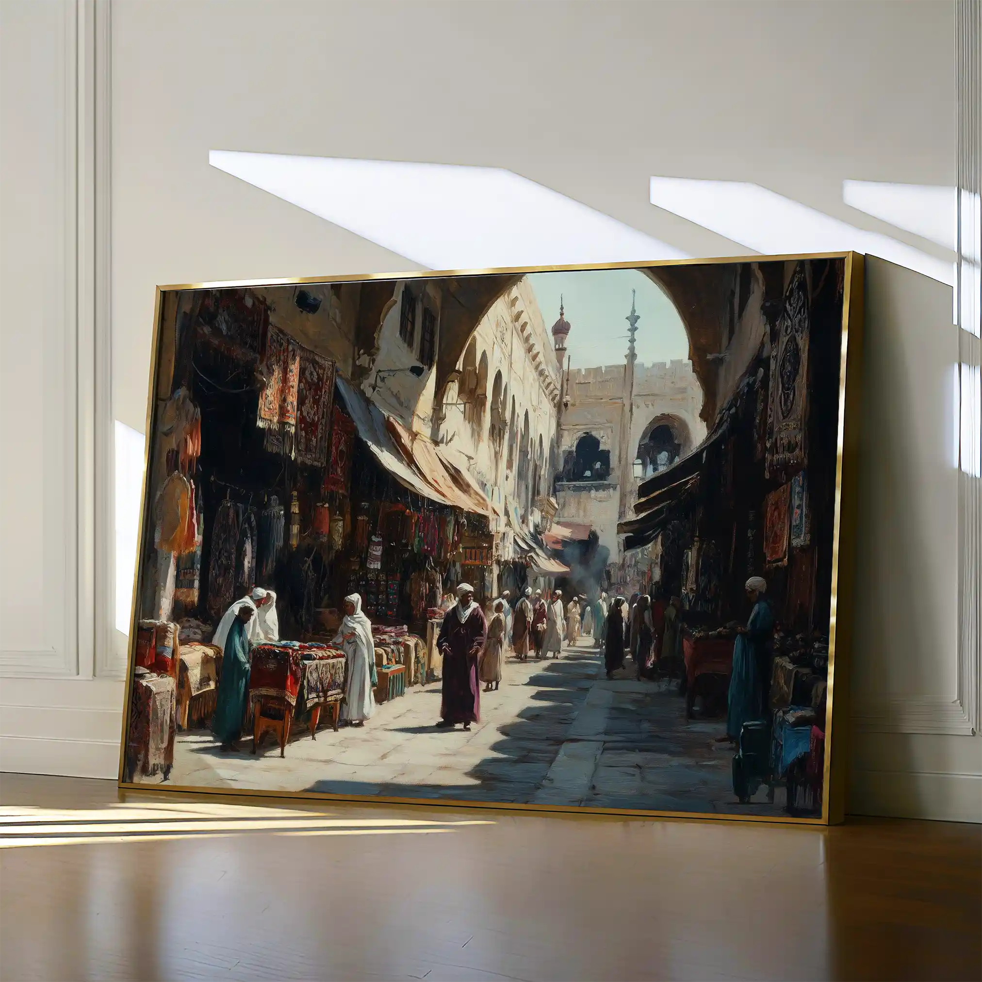 Orientalist 040 Canvas Art 60 x 40 cm / Black
