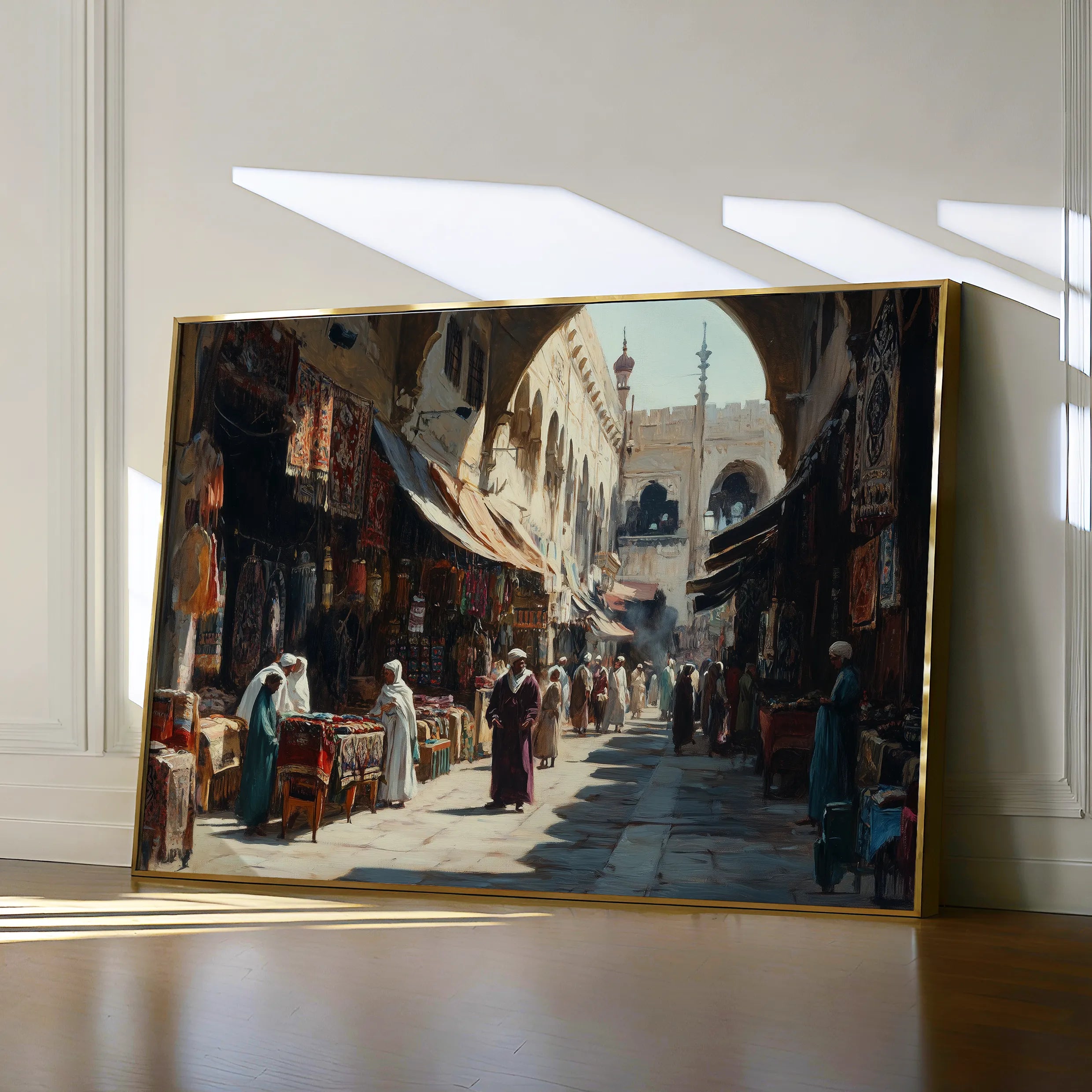 Orientalist 040 Canvas Art 60 x 40 cm / Black