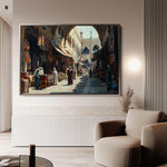Orientalist 040 Canvas Art 60 x 40 cm / Black