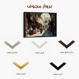 Orientalist 040 Canvas Art 60 x 40 cm / Black