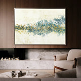 Abstract 041 Canvas Art 60 x 40 cm / Black