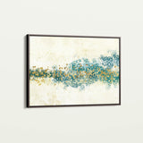 Abstract 041 Canvas Art 60 x 40 cm / Black