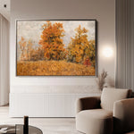 Landscape 041 Canvas Art 60 x 40 cm / Black
