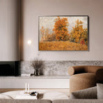 Landscape 041 Canvas Art 60 x 40 cm / Black