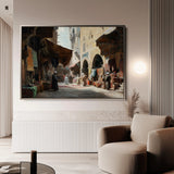 Orientalist 041 Canvas Art 60 x 40 cm / Black