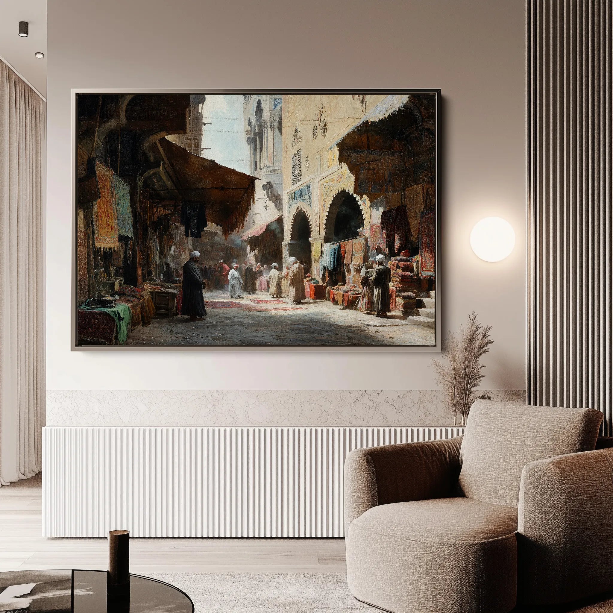 Orientalist 041 Canvas Art 60 x 40 cm / Black